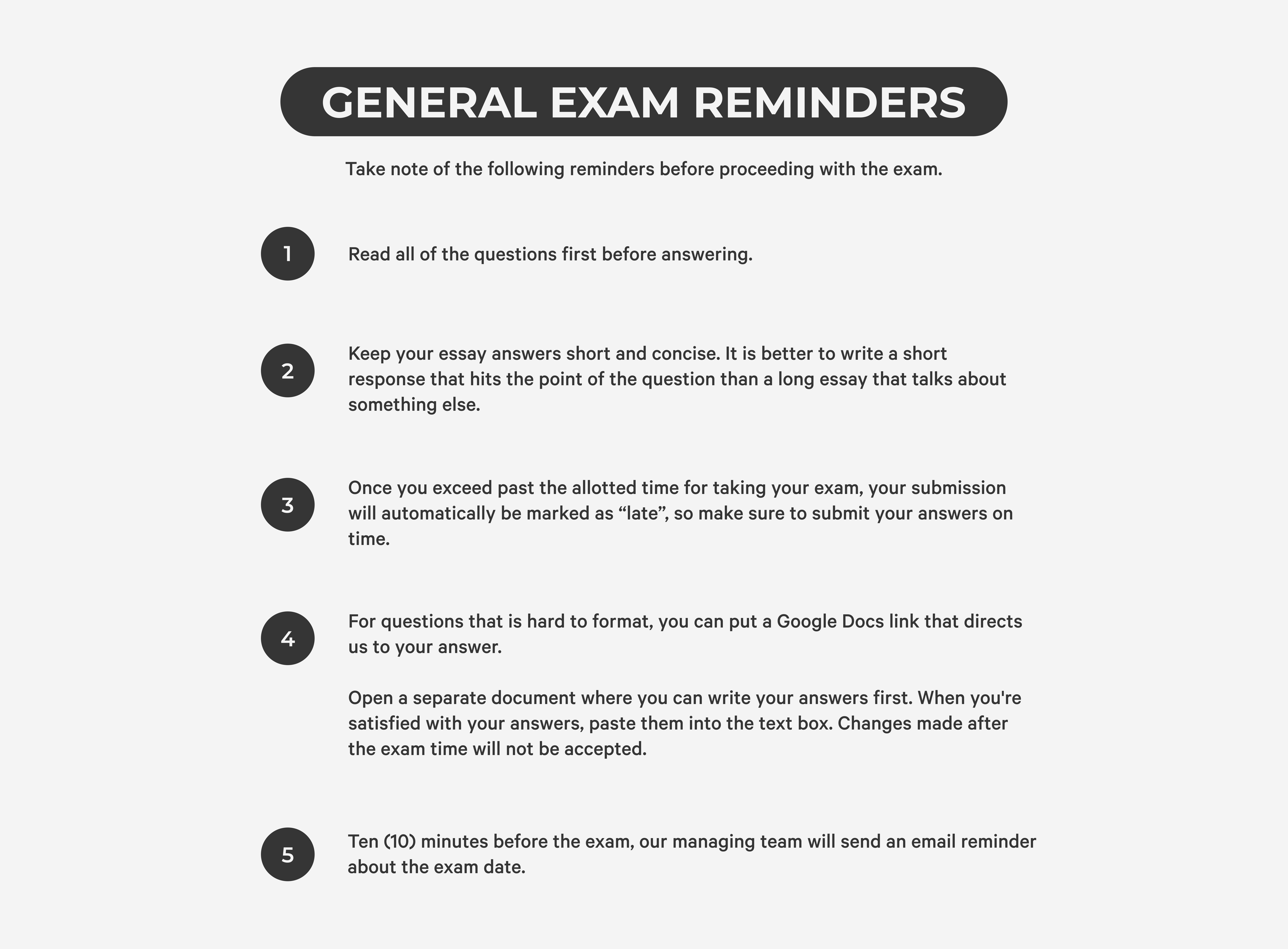 Reminders Text